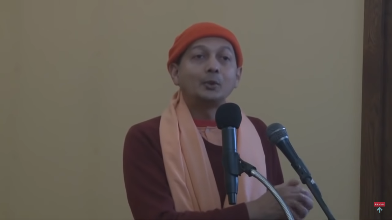 Monk Swami Sarvapriyananda Shares Honest Insights at Summit